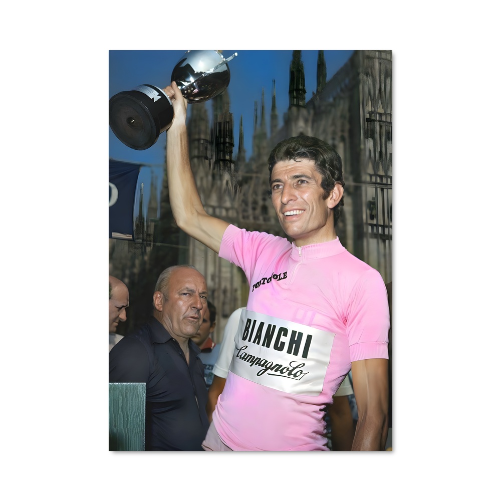 Poster La Gloire en Rose – affiche Cyclisme